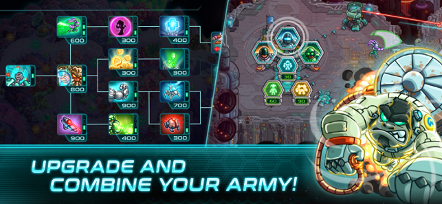 ‎Iron Marines: ภาพหน้าจอเกมออฟไลน์ RTS