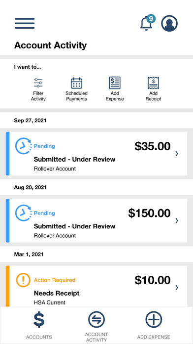 myFlexSpend Screenshot