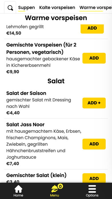 Jass Noor Restaurant Screenshot