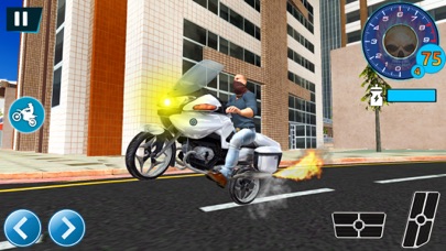 Gangster Motorbike Games 3D Screenshot