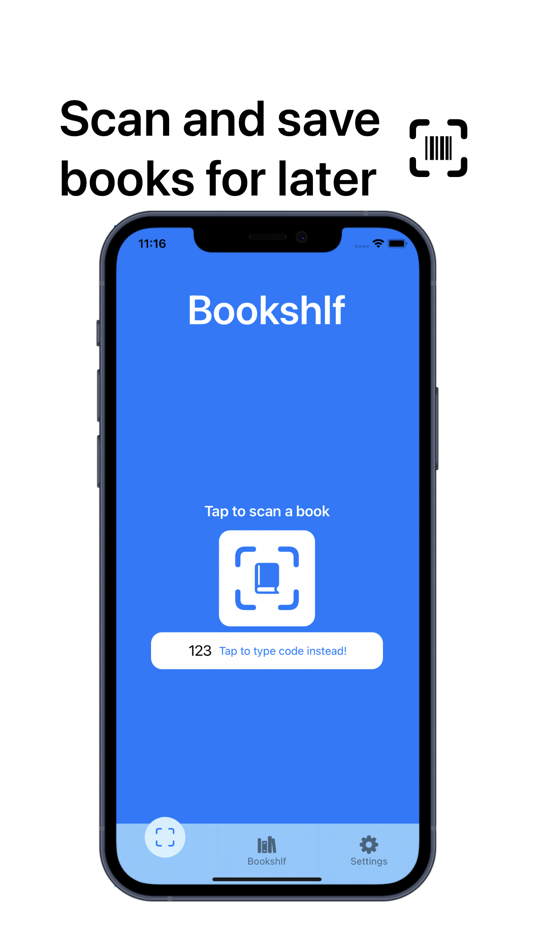 #1. Bookshlf: Scan to save books (iOS) 由: Jeremy Hernandez