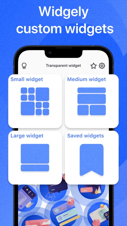 Widgely: custom widgets