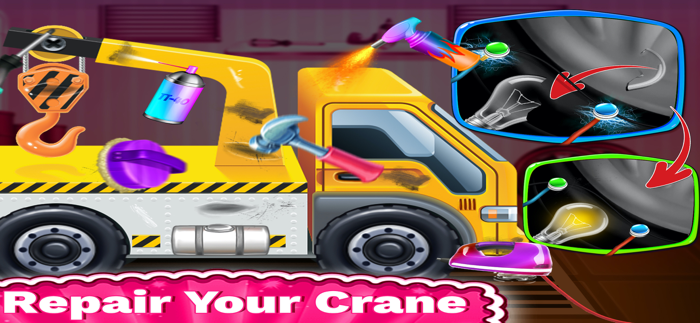 Cranes Mechanic Garage Game