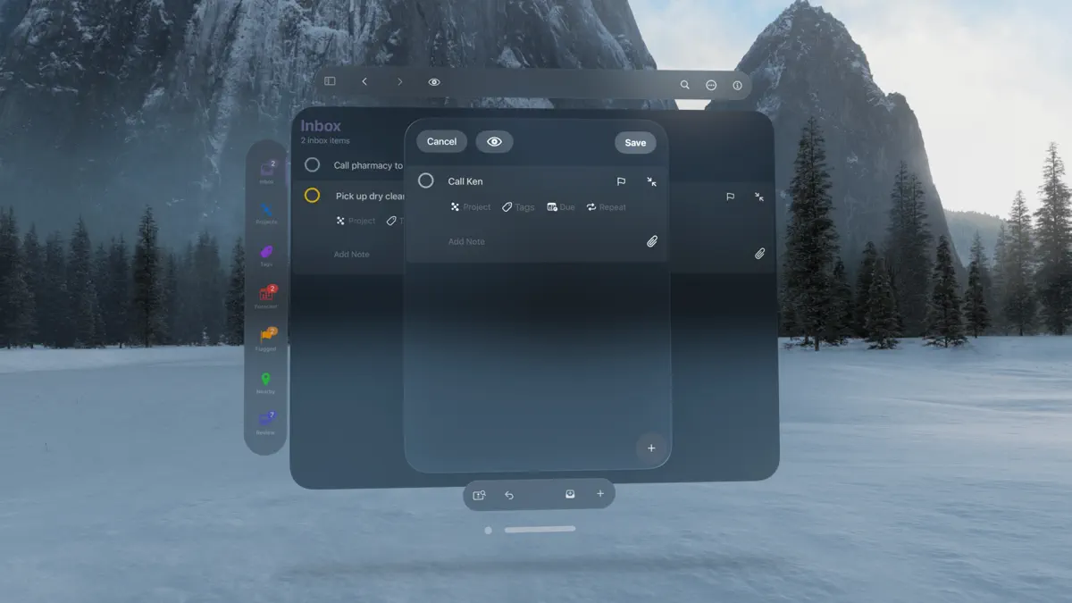 OmniFocus 4 screenshot 8