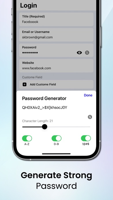 Password Manager App Pro screenshot 4
