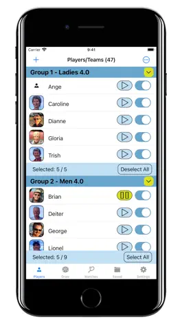 Game screenshot MatchUp Tennis & Pickleball apk