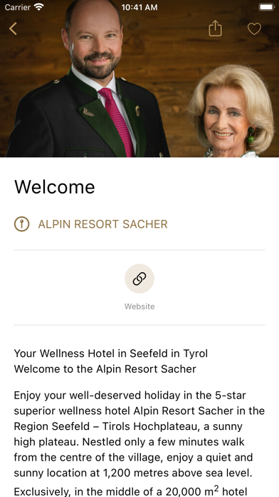 Alpin Resort Sacher Screenshot