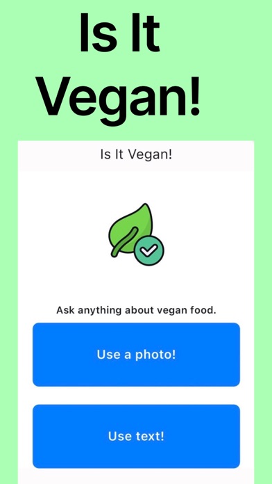 Is It Vegan Screenshot