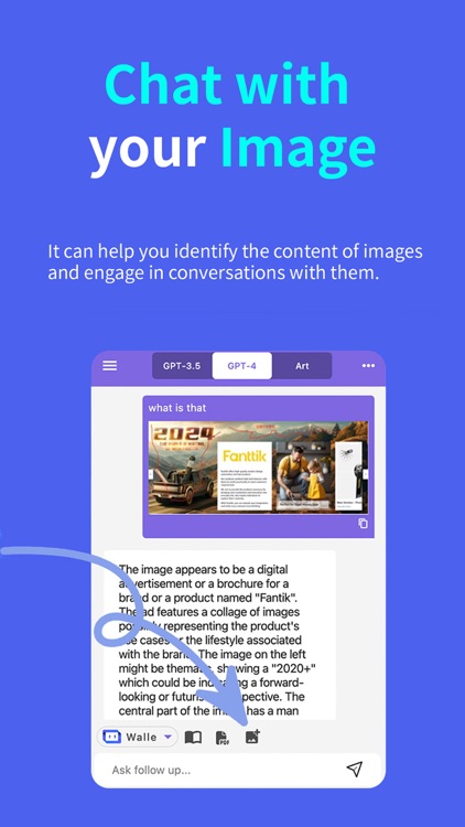 Walle: AI Chatbot, Writing screenshot-4