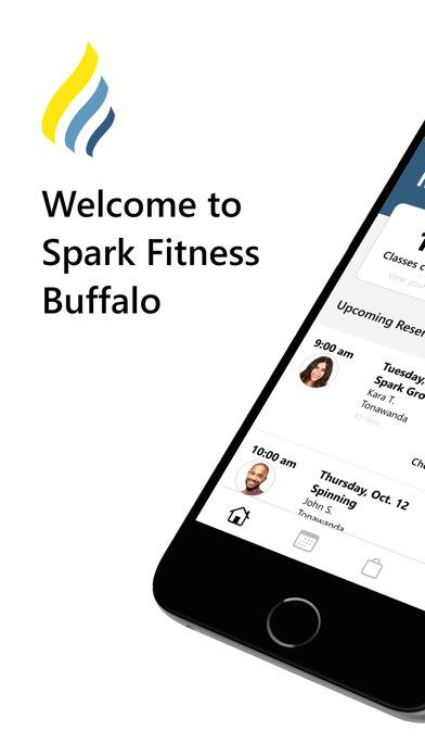 Spark Fitness Buffalo Screenshot
