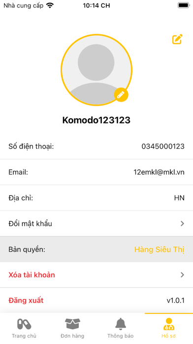 Hàng Siêu Thị Screenshot