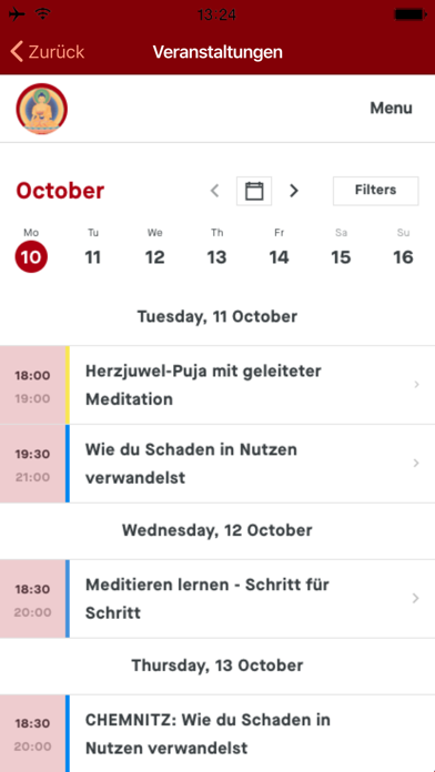 Kadampa Meditation Dresden Screenshot
