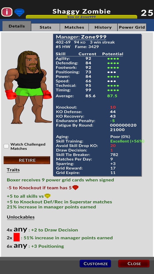 #2. Ultimate Boxing Manager (iOS) By: Roy Goncalves