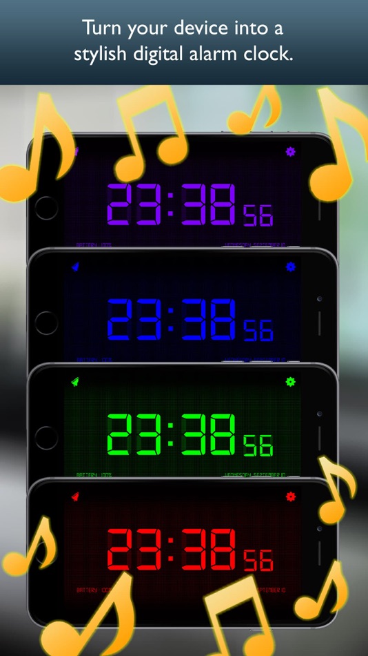 Digital Alarm Clock Simple - 2.6 - (iOS)