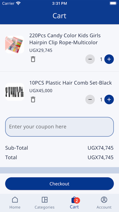 Eazzy Shopping Screenshot