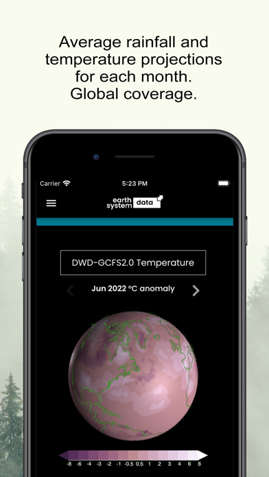 ESD Seasonal Forecaster Screenshot
