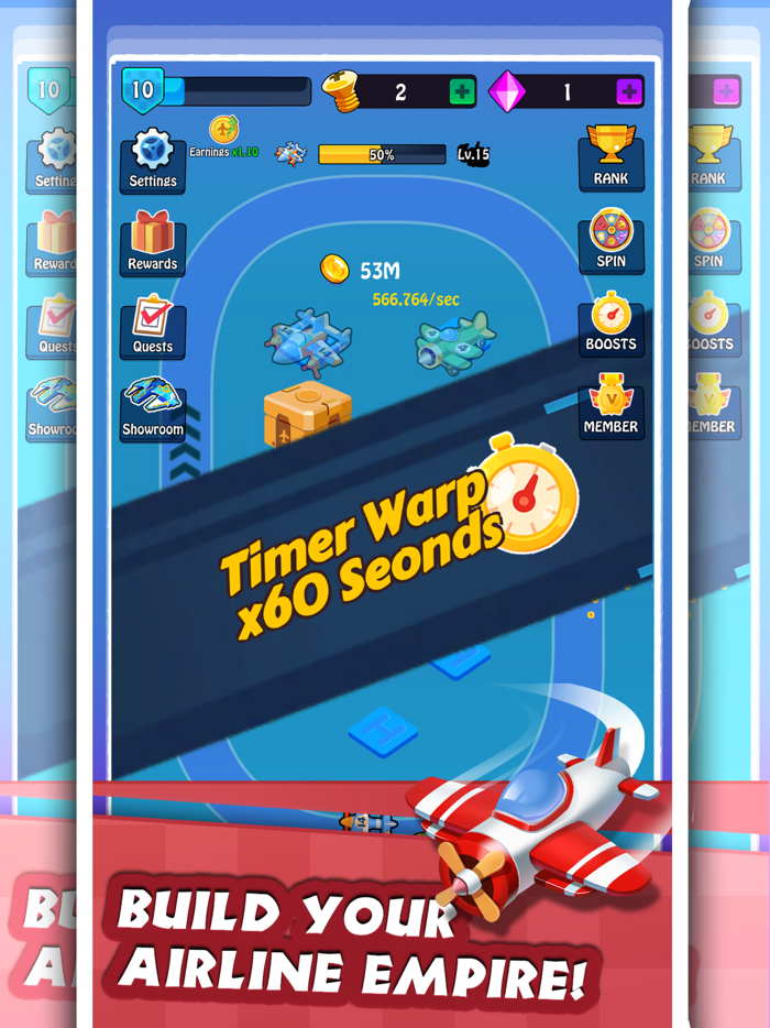 Merge Plane - Idle Tycoon Game