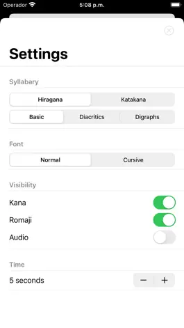 Game screenshot KanaCrono apk