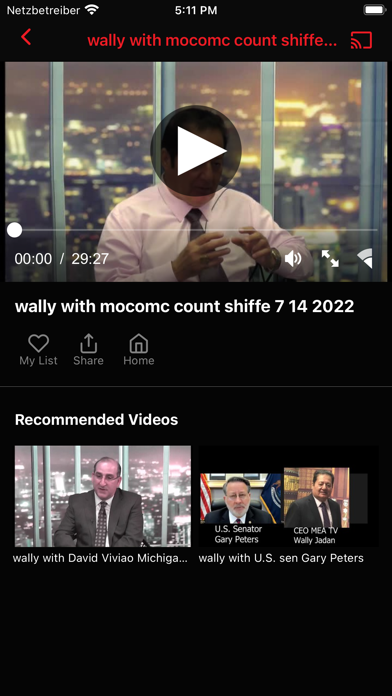 MEA TV-Radio Screenshot