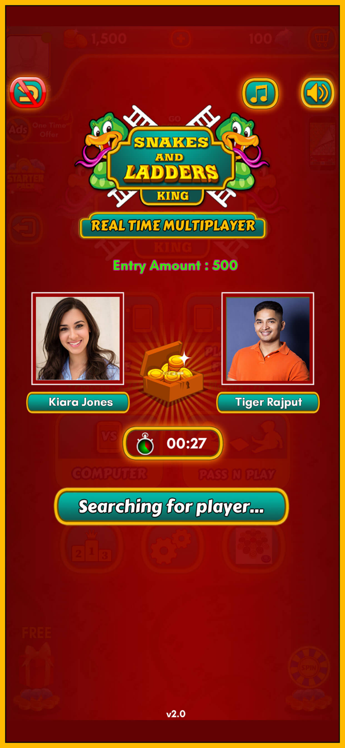 Snakes and Ladders King