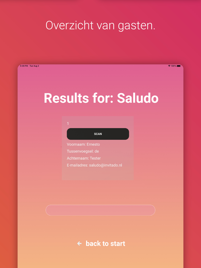 Saludo Scan App by Invitado