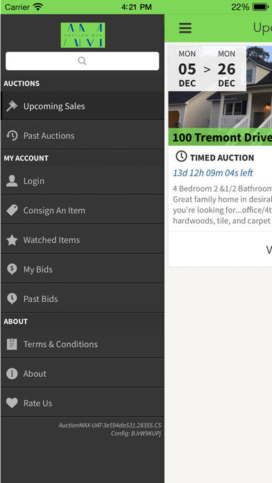 AuctionMAX Screenshot