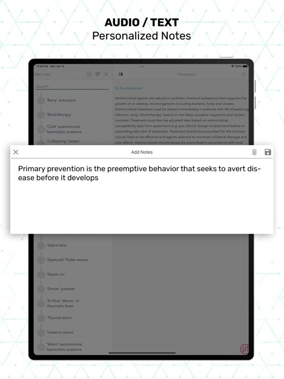 Essentials Clinical Medicine iPad screenshot 9 - Medical app