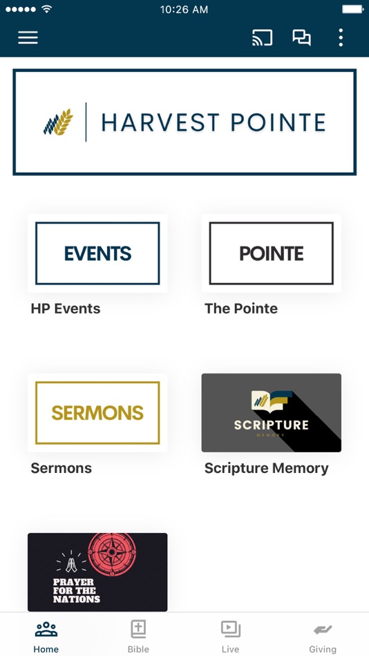 #1. Harvest Pointe (iOS) 由: HARVEST POINTE METHODIST CHURCH