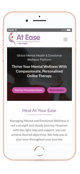 Game screenshot AtEase -Mental Health Platform mod apk