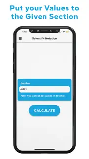 scientific notation converter iphone screenshot 2