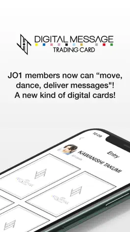 Game screenshot JO1 Digital Trading Card mod apk