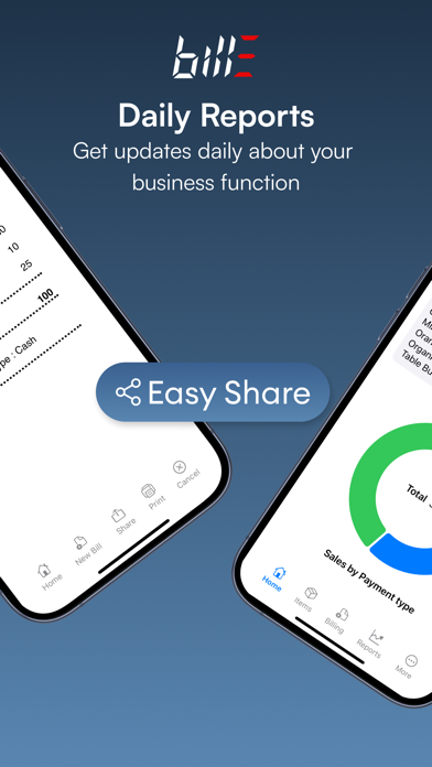 Bille : POS & Billing Screenshot