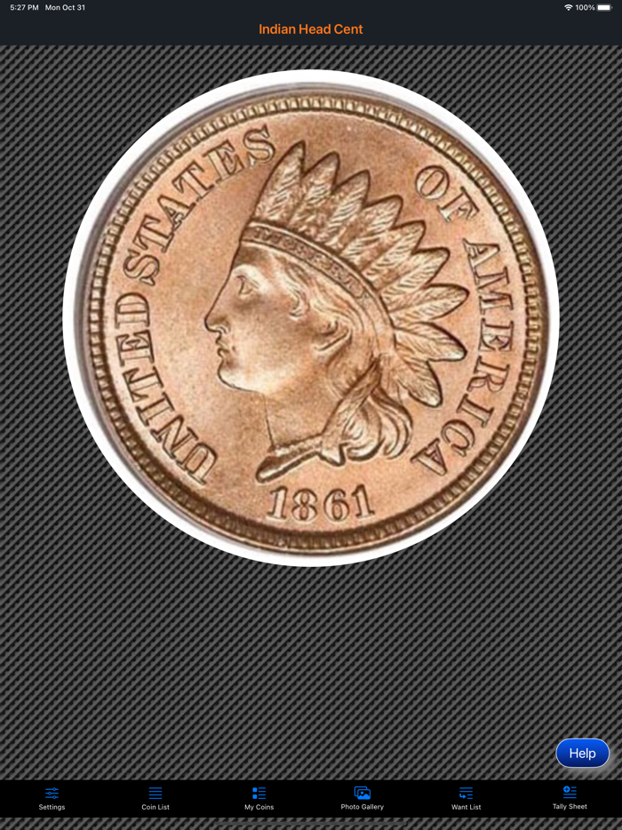 Indian Head Cent Collection