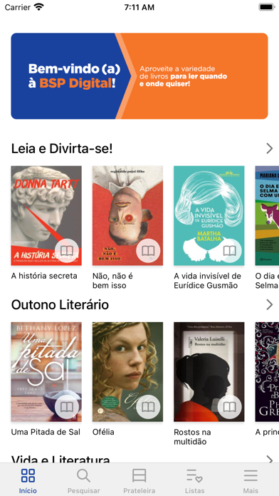 BibliON: seu app de leitura Screenshot