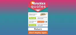 Game screenshot Snotes Quotes apk