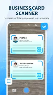 camcard:digital business card iphone screenshot 2