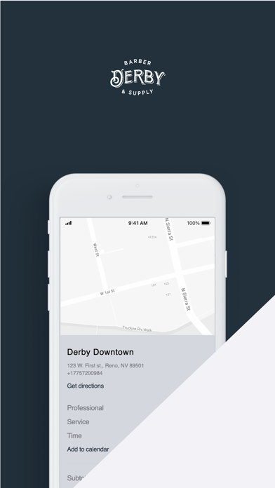Derby Barber & Supply Screenshot