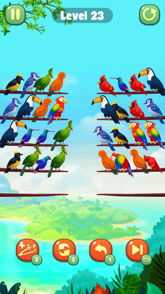 Color Bird Sort Puzzle Game - 22.07.30 - (iOS)