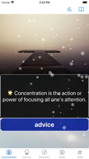 psychology: concentration iphone screenshot 1
