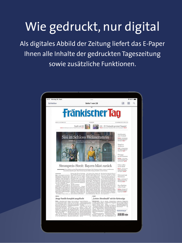 Fränkischer Tag E-Paper
