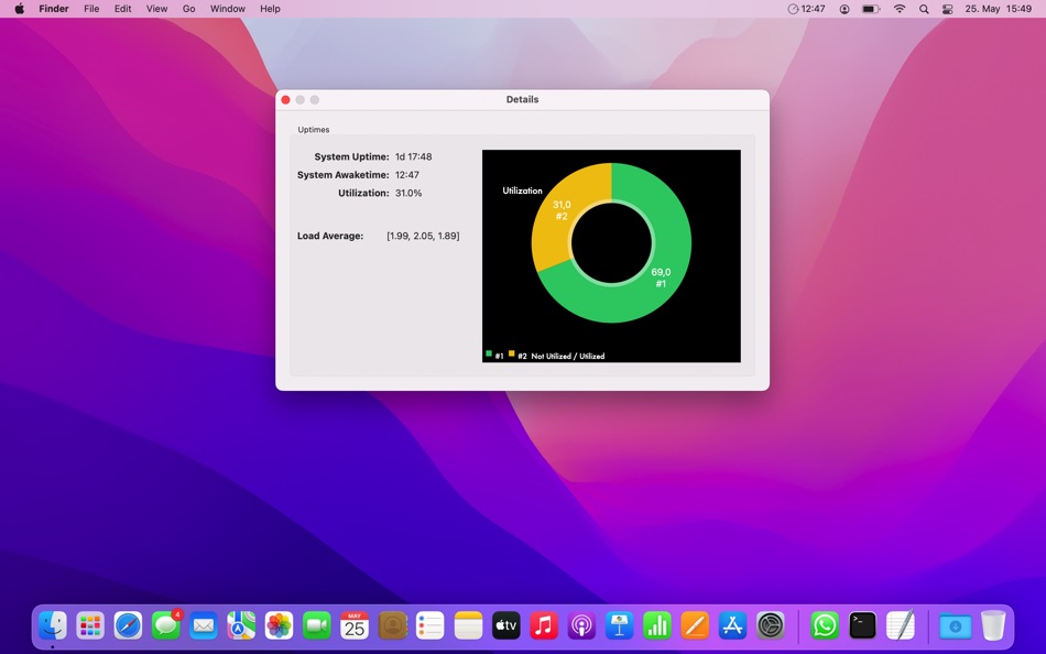 #3. GT Uptime (macOS) 게시자: Gennaro Eduardo Tangari