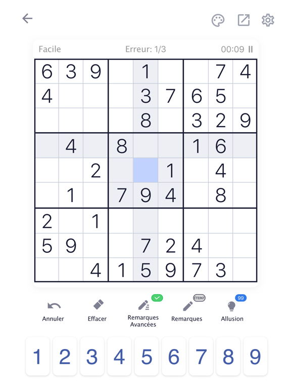 Screenshot #4 pour Sudoku - Exercer votre cerveau