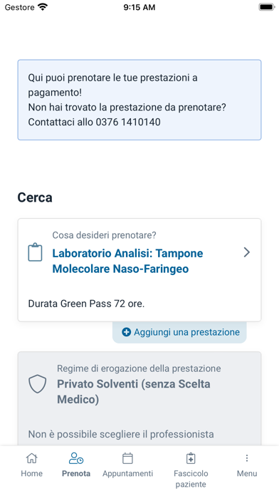 Gruppo Mantova Salus Screenshot
