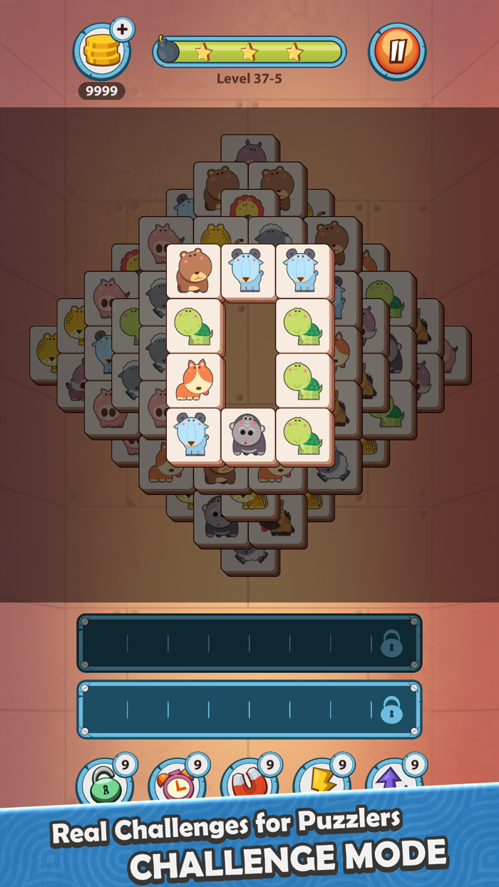 Tile Match Animal Link Puzzle