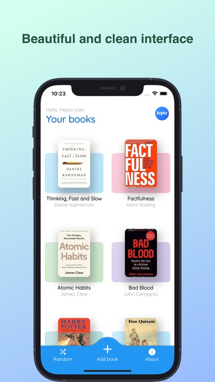 Hepta - Books & Highlights