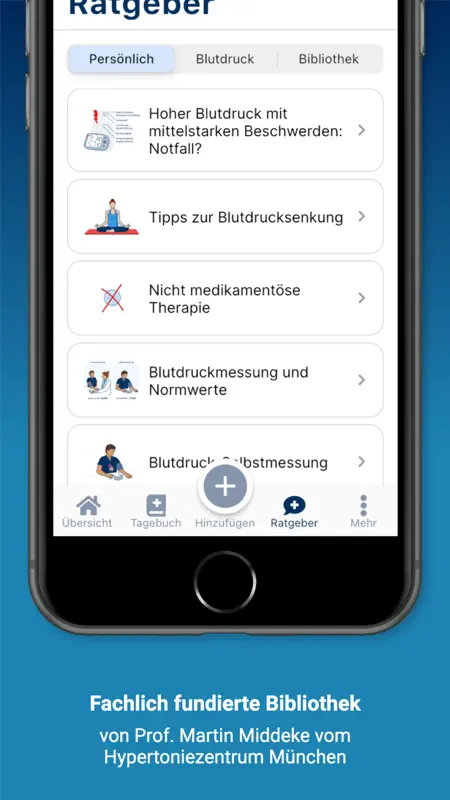 Hypertonie.App für Blutdruck screenshot 3 of 8