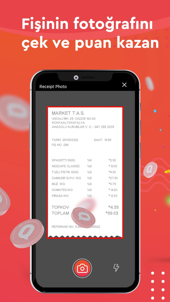 Qumpara - Fişini Gönder Kazan
