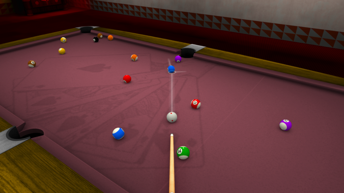Eight-Ball Pro Billiards Time