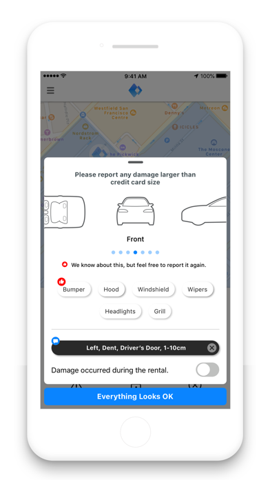 Ridecell Motorpool Screenshot