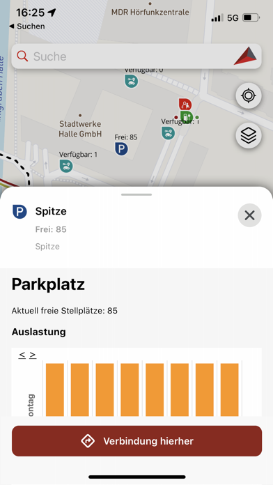Mein HALLE Unterwegs Screenshot